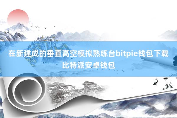 在新建成的垂直高空模拟熟练台bitpie钱包下载比特派安卓钱包