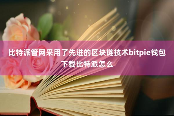 比特派管网采用了先进的区块链技术bitpie钱包下载比特派怎么