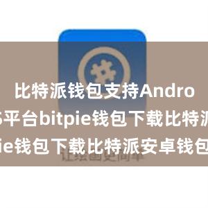 比特派钱包支持Android和iOS平台bitpie钱包下载比特派安卓钱包