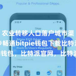 农业转移人口落户城市渠道进一步畅通bitpie钱包下载比特派的钱包，比特派官网，比特派钱包，比特派下载