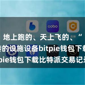 地上跑的、天上飞的、“云”里转的设施设备bitpie钱包下载比特派交易记录