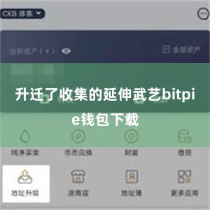 升迁了收集的延伸武艺bitpie钱包下载